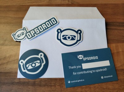 opsdroid swag you can get