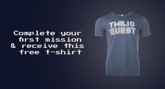 Twilio swag you can get